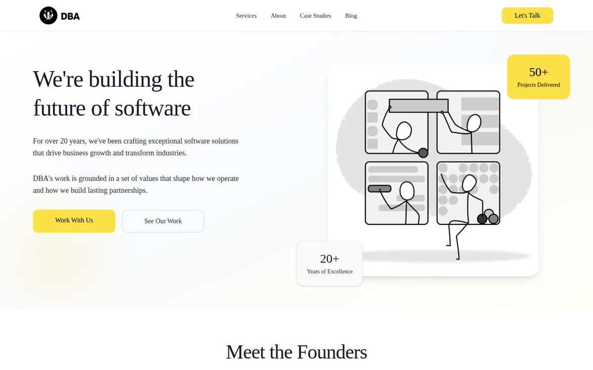 Daring Bit Assembly public about page describing its software product work
